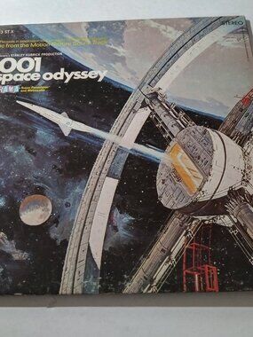 2001: A Space Odyssey (Movie Soundtrack) VG Original MGM S1E-13ST LP Record 1968
